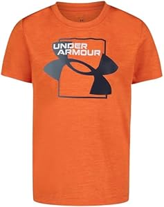 Under Armour UA TECH Twist Big Logo SS, Big Logo Twist Orange, 2T Under Armour