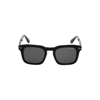 Квадратные солнцезащитные очки 53 мм Tom Ford