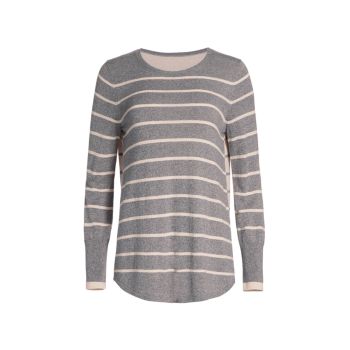 Striped Crewneck Sweater NIC+ZOE, Petites