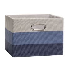 Lambs & Ivy Blue Ombre Foldable/collapsible Storage Bin/basket Lambs & Ivy