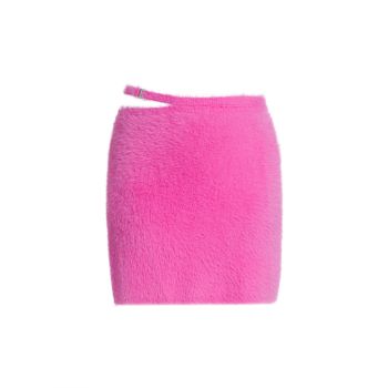 Paytra Fuzzy Knit Mini Skirt Jonathan Simkhai Standard
