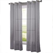 Wanda Box Voile Light Filtering One Grommet Curtain Panel RT Design