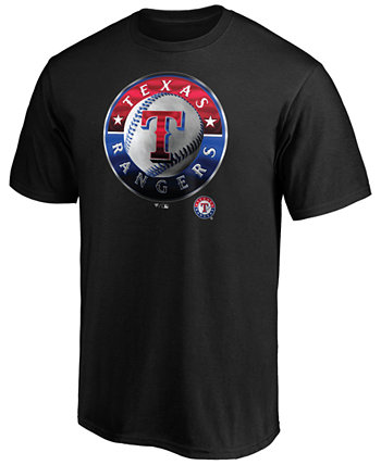 Texas Rangers Мужская полуночная футболка с талисманом Majestic