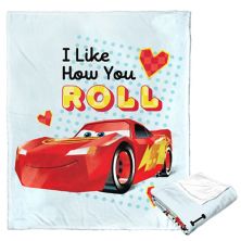Disney Pixar / Cars &#34;I Like How Your Roll&#34; Throw Blanket Licensed Character