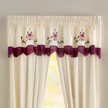 Brylanehome Ava Embroidered Valance BrylaneHome