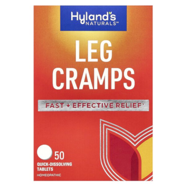 Leg Cramps, 50 быстрорастворимых таблеток Hyland's Naturals