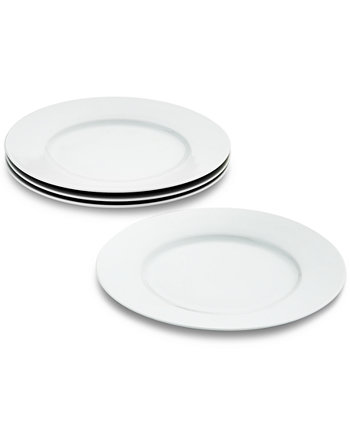 Салатные тарелки Basics с оправой, набор из 4 шт., созданы для Macy’s The Cellar