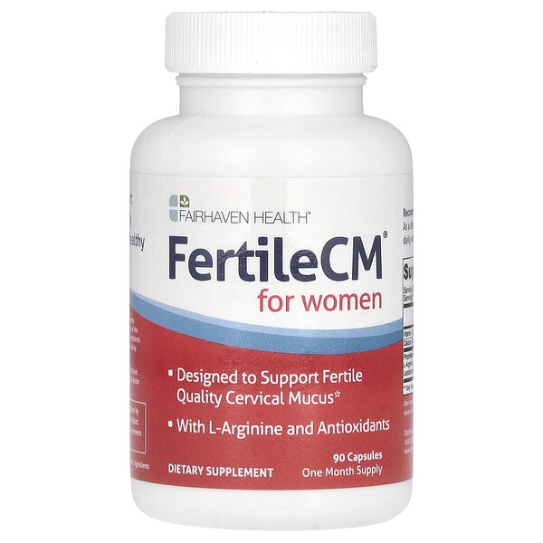 FertileCM для женщин, 90 капсул Fairhaven Health