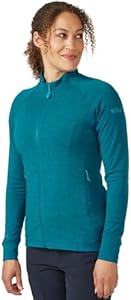 Rab Women's Nexus Stretch Fleece Jacket, Lightweight for Hiking, Climbing & Layering Rab