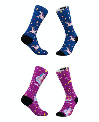 Мужские и женские носки Dreamy Unicorn, набор из 2 шт. Tribe Socks