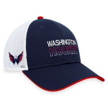 Men's Fanatics Branded  Navy Washington Capitals Authentic Pro Rink Trucker Adjustable Hat Unbranded