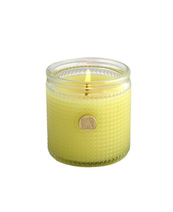 Текстурированная свеча Elegant Essentials с лимоном и базиликом, 6 унций Aromatique