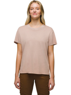 Повседневная винтажная стираная футболка с короткими рукавами Prana