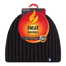 Мужская вязаная шапка в рубчик с подкладкой из ткани Heatweaver Heat Holders