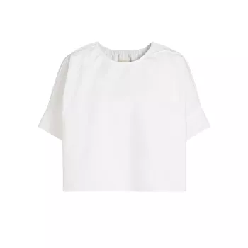 Boxy Cotton T-Shirt Stellae Dux
