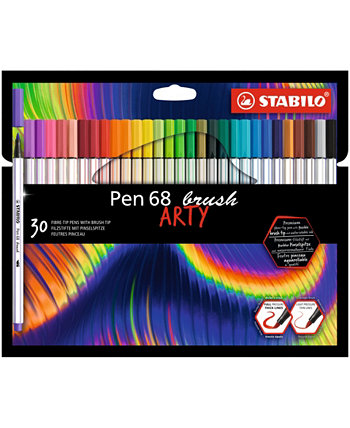 Pen 68 Arty Brush Набор из 30 предметов Stabilo