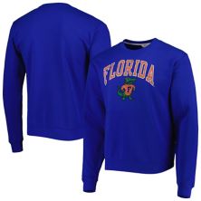 Мужская лига студенческой одежды Легкий пуловер-толстовка Royal Florida Gators 1965 Arch Essential League Collegiate Wear