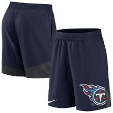 Men's Nike Navy Tennessee Titans Stretch Performance Shorts Nike