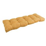 Blazing Needles 51-inch by 19-inch Tufted Solid Microsuede Bench Cushion 10 Deep