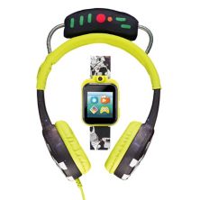 Детские смарт-часы и наушники PlayZoom Green Astronaut Playzoom