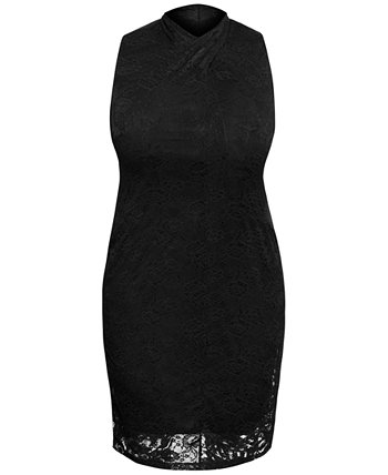 Эластичное кружевное платье Harland больших размеров RACHEL Rachel Roy