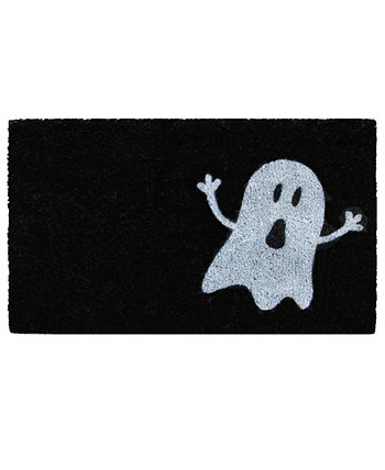 Призрак Хэллоуина из койра/винилового коврика, 17 x 29 дюймов Home & More