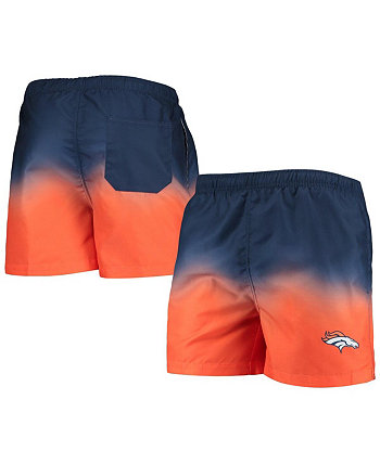 Мужские темно-синие шорты для плавания Denver Broncos Dip-Dye FOCO