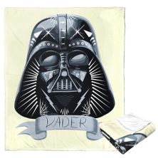 Шелковое пледы с изображением Дарта Вейдера и шлема Диснея «Звездные войны» Licensed Character