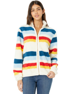 Флисовый свитер Sherpa с полной молнией 48T2398 Rock and Roll Cowgirl