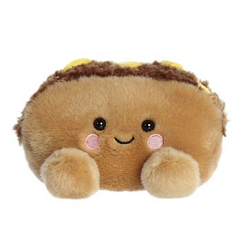 Aurora Mini Brown Palm Pals 5" Mike Philly Cheesesteak Adorable Stuffed Animal Palm Pals