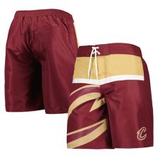 Men's G-III Sports by Carl Banks Wine Cleveland Cavaliers Sea Wind Swim Trunks In The Style