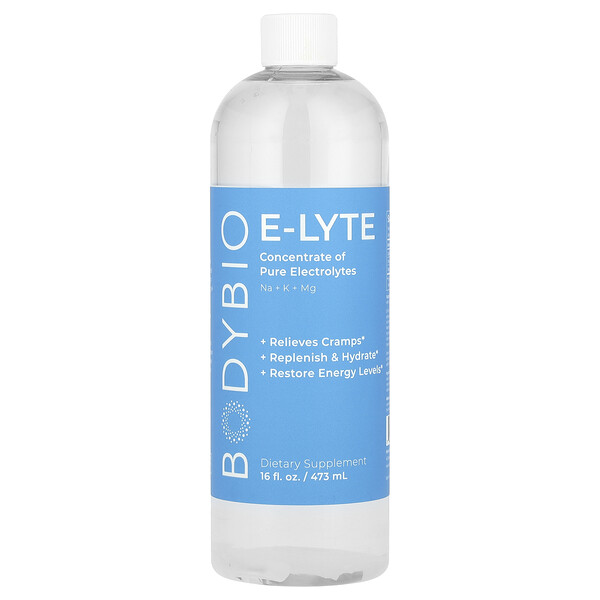 E-Lyte, 16 жидких унций (473 мл) BodyBio