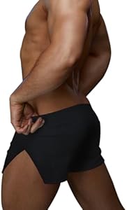 Muscle Alive Men Running Shorts with Pockets Athletic Clothing French Terry Cotton with 3 or 5 Inch Muscle Alive