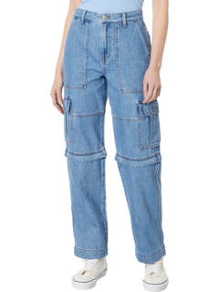 Прямые джинсы карго Baggy цвета Thetford Wash: версия на молнии Madewell