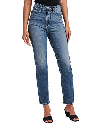 Женские прямые джинсы Aikins с высокой посадкой Silver Jeans Co.
