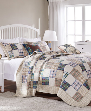 Оксфордский комплект одеяла, двухкомпонентный твин Greenland Home Fashions