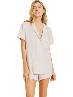 Nautico Stripes - плетеный комплект с короткой пижамой Eberjey