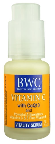 Vitality Serum Vitamin C With CoQ10 -- 1 fl oz (Жидкие унции) Beauty Without Cruelty