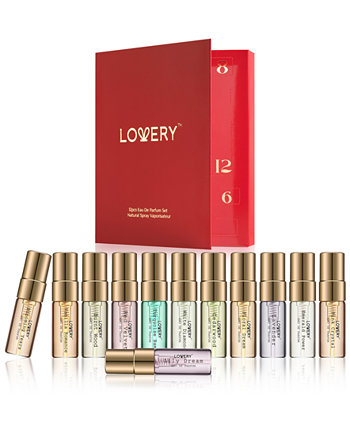12-Pc. Travel Perfume Sampler Set Lovery