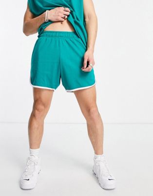 2-Minds runner shorts in green - part of a set 2-Minds