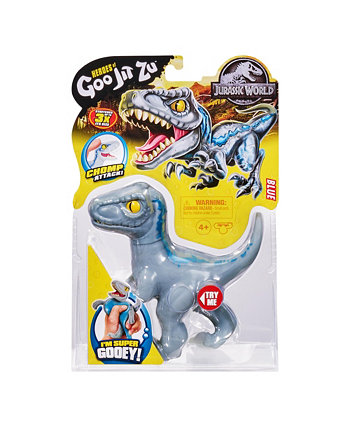 Jurassic World Dino Hero Series 2 Toy- Chomp Attack Blue Heroes of Goo Jit Zu