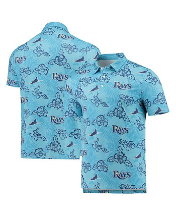 Мужская голубая рубашка поло Tampa Bay Rays Performance Reyn Spooner