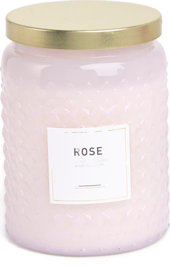 Свеча в банке Deco с текстурой розы PORTOFINO CANDLES