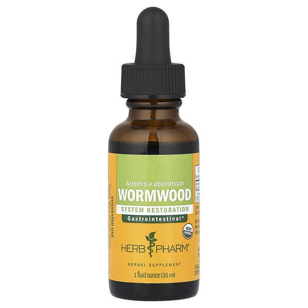 Wormwood, 1 fl oz (Жидкие унции) (30 ml) Herb Pharm