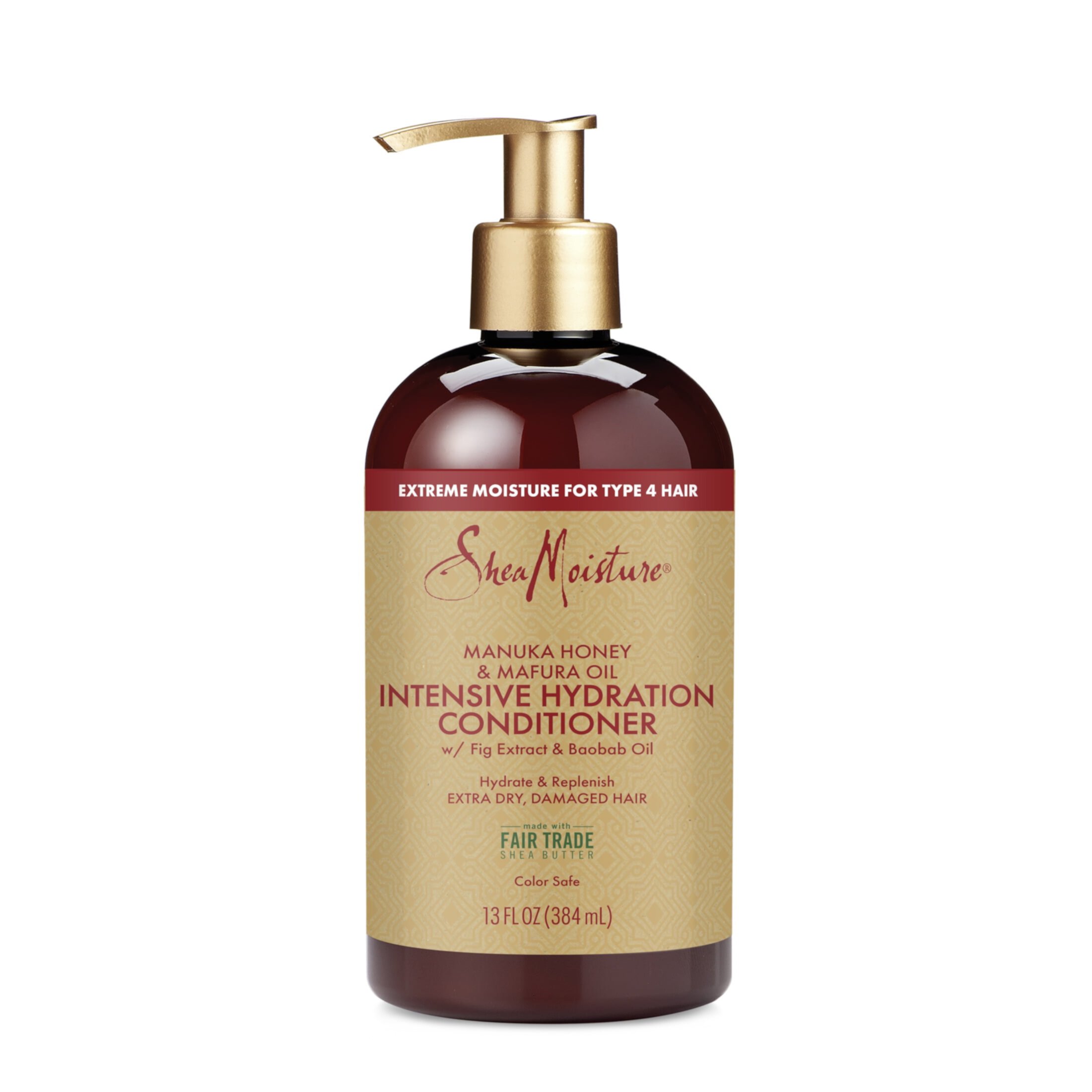 SheaMoisture Intensive Hydration Conditioner for Damaged Hair,, Manuka Honey & Mafura Oil, 13 fl oz SheaMoisture