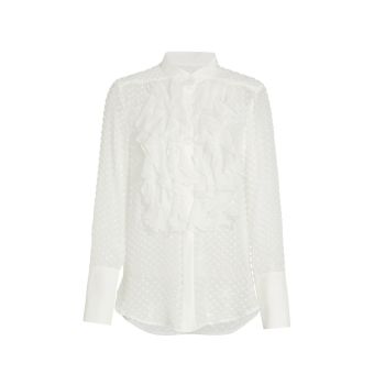 The Kiki Silk Cotton-Blend Shirt TWP