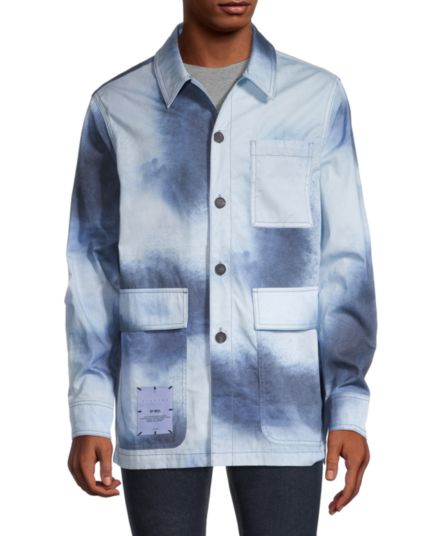 Куртка-рубашка с узором в крапинку MCQ BY ALEXANDER MCQUEEN