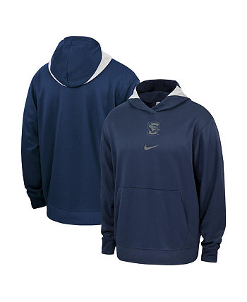Мужской темно-синий пуловер с капюшоном Creighton Bluejays Basketball Spotlight Performance Nike