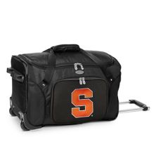 Оранжевая спортивная сумка Denco Syracuse на колесиках диаметром 22 дюйма Denco