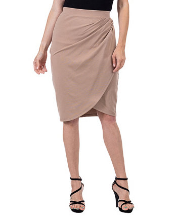 Женская юбка-карандаш длиной до колена с эластичной резинкой на талии 24Seven Comfort